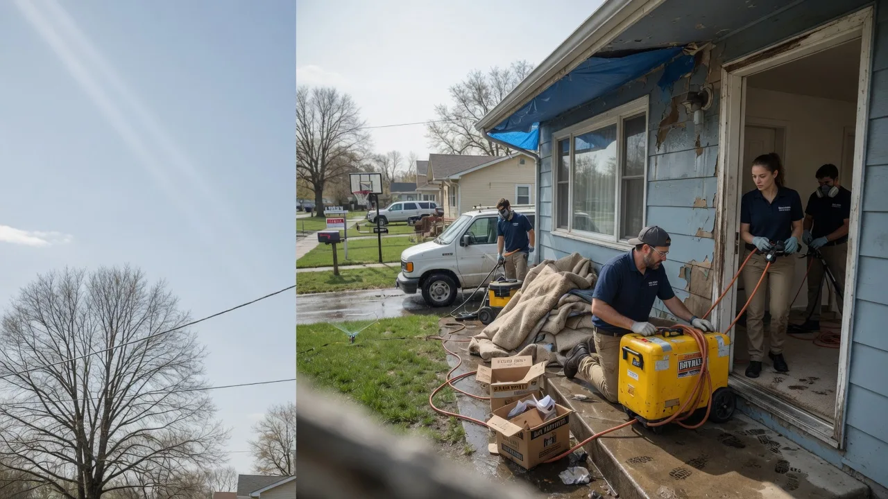 Basement Flood Cleanup in Bois D Arc, MO near me